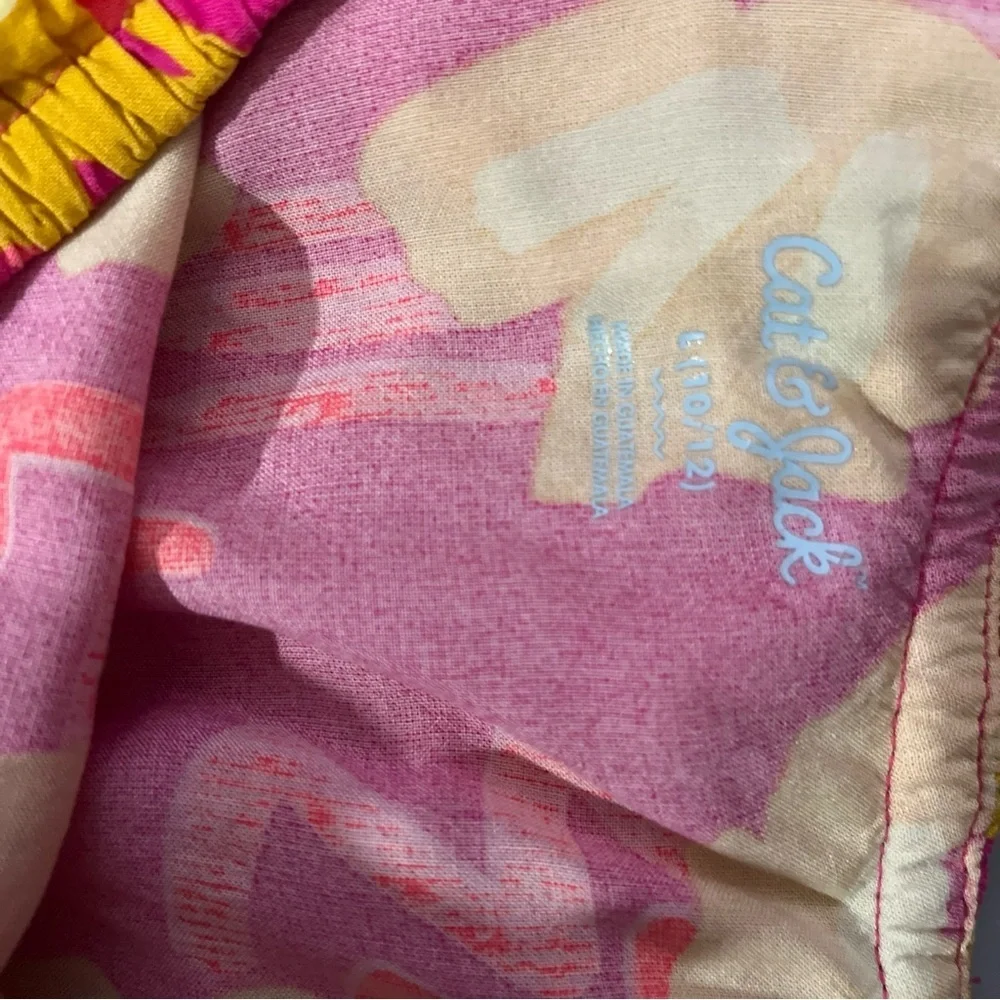 Cat & Jack Pink and Yellow Floral  Dress - Picture 6 of 6